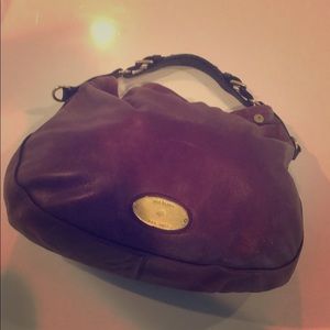 Used Mulberry leather hobo bag.